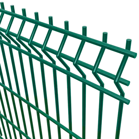 3-D еврозабор Medium зеленого цвета