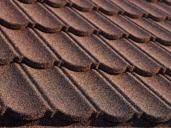 Композитная черепица Barcelona коричневого цвета